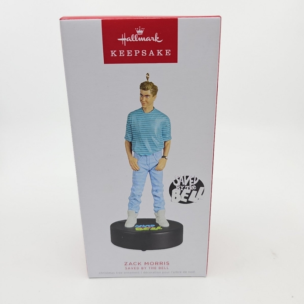 Hallmark Zack Morris Magic Sound Ornament Saved By the Bell